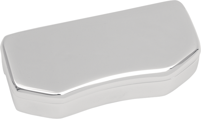 DRAG SPECIALTIES Buffalo Handlebar Clamp - Smooth Hidden Fit for 1-1/4" and 1" Handlebars with 3-1/2" On-Center Risers