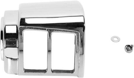 DRAG SPECIALTIES Handlebar Switch Housing Kit - Left Upper Chrome for Harley-Davidson Motorcycles Part 07-0545A-BC114