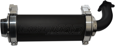 BIKEMAN PERFORMANCE RZR XP Turbo Muffler - Black 17-318-SB