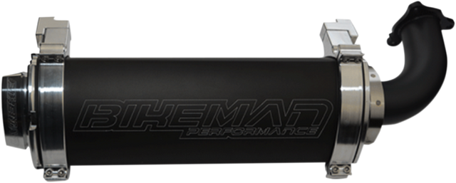 BIKEMAN PERFORMANCE RZR XP Turbo Muffler - Black 17-318-SB