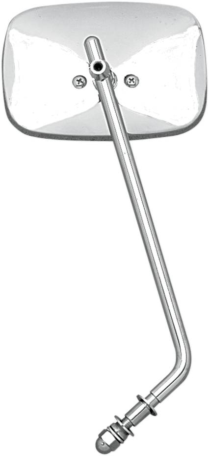 DRAG SPECIALTIES Die-Cast Side View Mirror for Low Rider - Chrome, Part #302109-BC511 - Fits 1-inch Bars