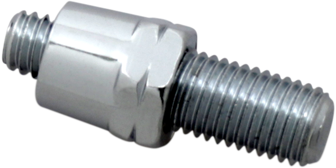 DRAG SPECIALTIES Stealth Mirror Adapter - Reverse Thread, Right Side - Chrome (Part Number: 4789279-BC101) for Import Cruiser and 10mm Mount Motorcycles