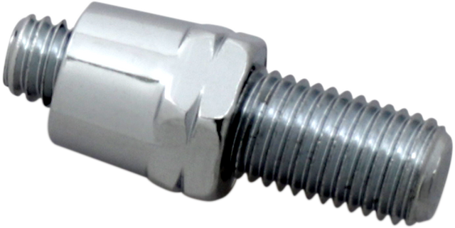 DRAG SPECIALTIES Stealth Mirror Adapter - Reverse Thread, Right Side - Chrome (Part Number: 4789279-BC101) for Import Cruiser and 10mm Mount Motorcycles