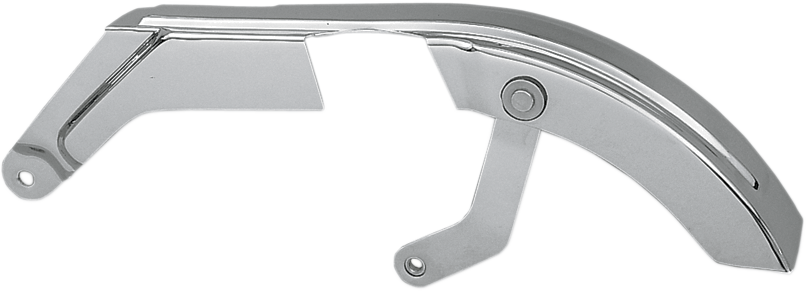 Drag Specialties Chrome Upper Belt Guard for '87-'94 FXR/FXRS/FXRS-SP with Vehicle Fitment