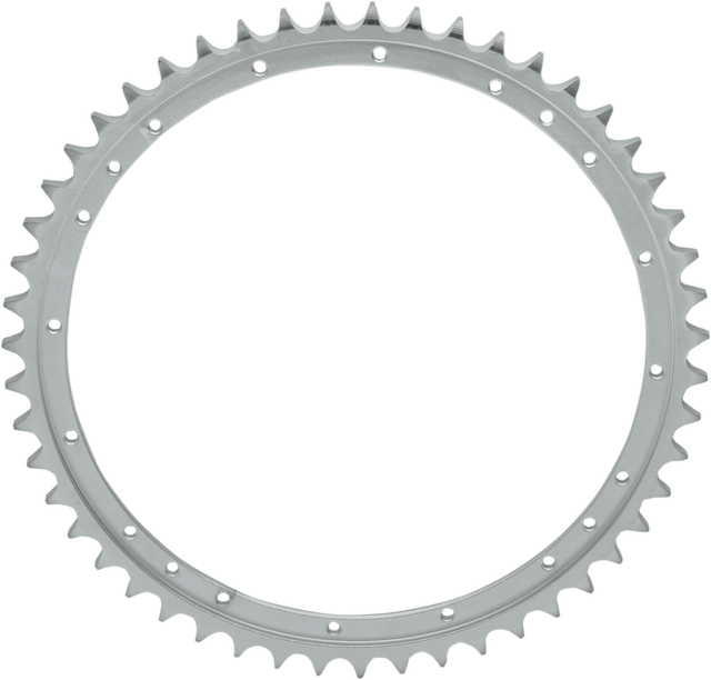 DRAG SPECIALTIES 51-Tooth Zinc Rear Wheel Sprocket for Harley Big Twin - Part 72829P