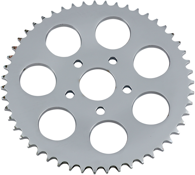 DRAG SPECIALTIES Rear Sprocket - 51 Tooth, Chrome - Fits Harley-Davidson Touring and Softail Models with 1.9-inch Center Hole