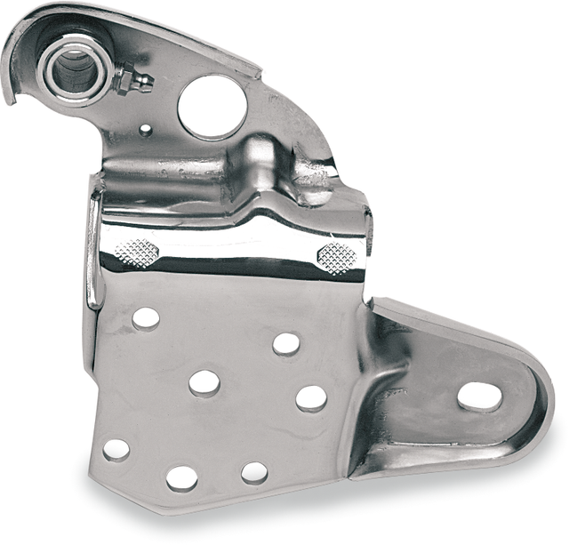 DRAG SPECIALTIES Chrome Shifter Lever Bracket with Bushing for Harley FL Models (Part #72602)