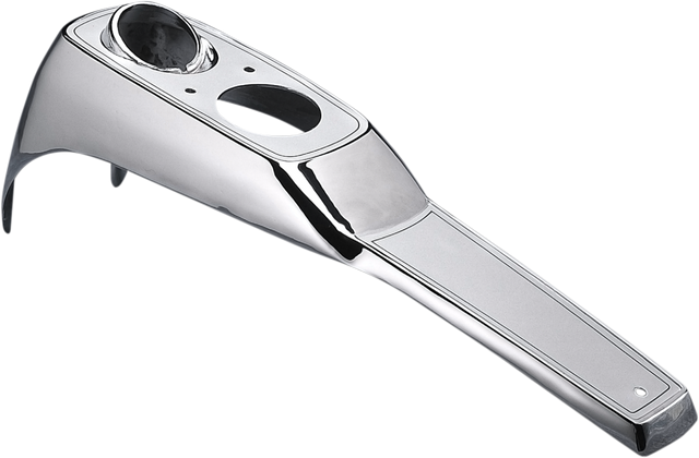 DRAG SPECIALTIES Chrome Dash with Fuel Gauge and Gas Cap Holes for Harley-Davidson Touring Models (Part #19013)