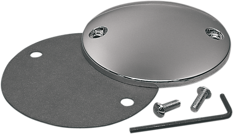 DRAG SPECIALTIES Chrome Points Cover for Harley-Davidson Motorcycles - Fits Softail and Touring Models Part 30-0152K-BC223
