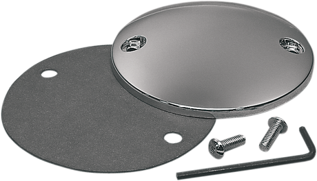 DRAG SPECIALTIES Chrome Points Cover for Harley-Davidson Motorcycles - Fits Softail and Touring Models Part 30-0152K-BC223