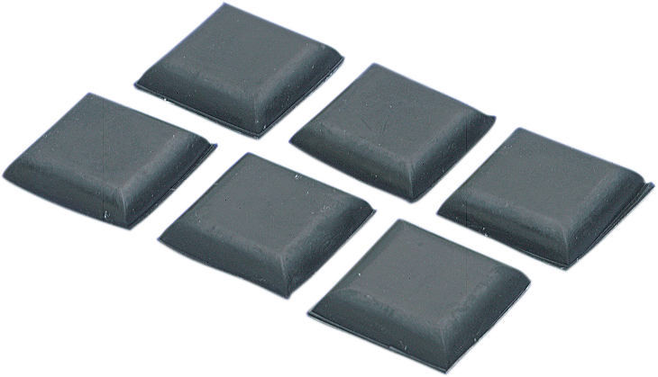 Drag Specialties Kickstand Bumpers 6 Pack Part #72257-HC3 for Harley Davidson Motorcycles