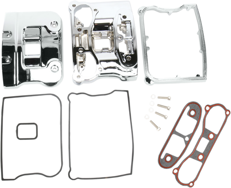 DRAG SPECIALTIES Rocker Cover Chrome for 1984-1991 EVO Big Twin - Part #33-0082A-BXLB2
