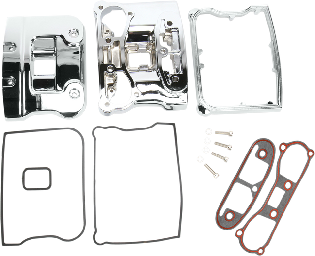 DRAG SPECIALTIES Rocker Cover Chrome for 1984-1991 EVO Big Twin - Part #33-0082A-BXLB2