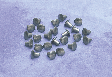 Drag Specialties Heavy-Duty Front Fender Rivets - Stainless Steel, 1/4" x 5/16" (25-Pack) for Harley-Davidson Models