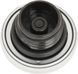 Drag Specialties Vented Chrome Screw-In Gas Cap - Fits Harley-Davidson Touring Models with Right-Side Fuel Tank Fill
