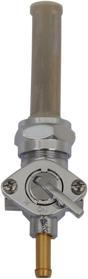 Drag Specialties Fuel Petcock - Downward Chrome Fitment for Harley Davidson Motorcycles with 22 mm Fittings 03-0040-BC331