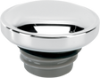 Drag Specialties Vented Chrome Screw-In Gas Cap for Harley-Davidson Touring Models - Part No. 03-0305-A-BC221