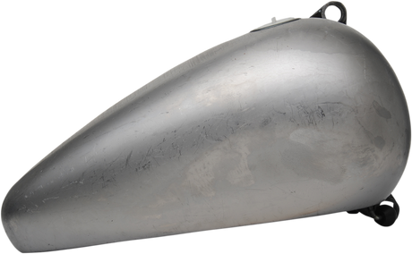 Drag Specialties Fat Bob Style Gas Tank - Flatside 6 Gallon for Harley-Davidson Touring Models (1984-1999) - Part 011338-BX37