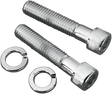 Drag Specialties MPBDR4 Custom Handlebar and Riser Mounting Bolts for Harley-Davidson Motorcycles - 1/2"-13 x 2-3/4"