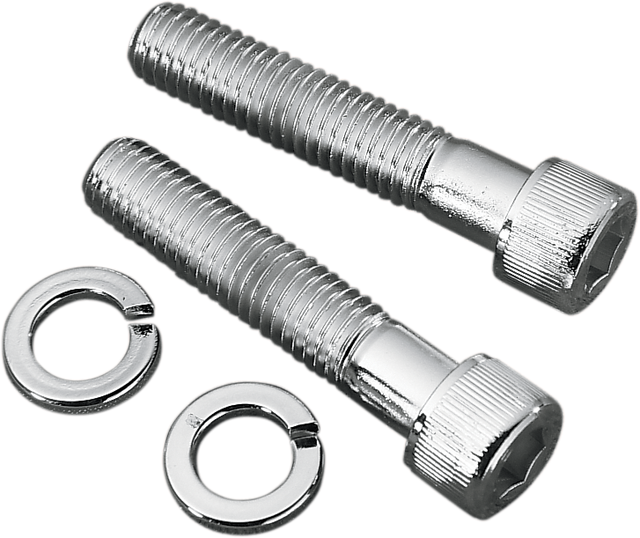 Drag Specialties MPBDR4 Custom Handlebar and Riser Mounting Bolts for Harley-Davidson Motorcycles - 1/2"-13 x 2-3/4"
