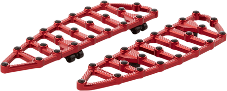 ARLEN NESS MX Driver Floorboards - Red 410-012