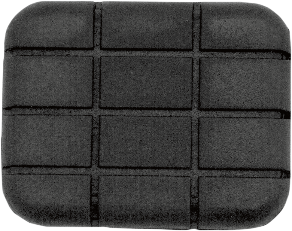 DRAG SPECIALTIES Replacement Brake Pedal Pad - Black for Harley-Davidson Touring Models (Part Number 720417-BC102)