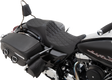 Drag Specialties Seats Predator III 2-Up Seat with Double Diamond Black Thread for Harley-Davidson FL '08-'23 | Part 0801-1304