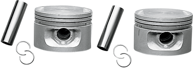 DRAG SPECIALTIES Evolution Piston - Part No. 750743-BX-LB1 for Harley-Davidson Motorcycles