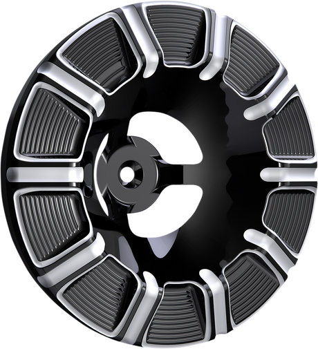 ARLEN NESS Velocity Air Cleaner Cover - 10-Gauge - Black 601-000