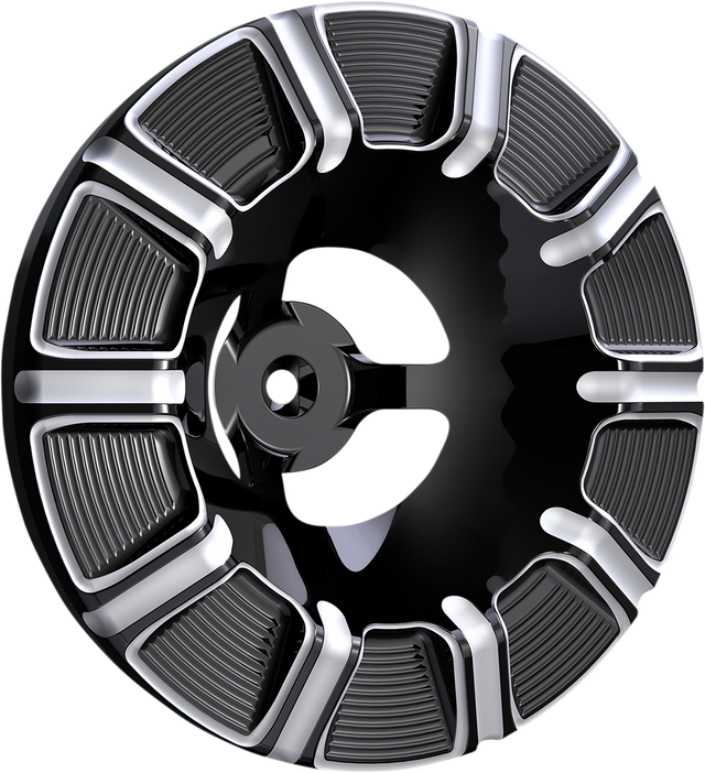 ARLEN NESS Velocity Air Cleaner Cover - 10-Gauge - Black 601-000