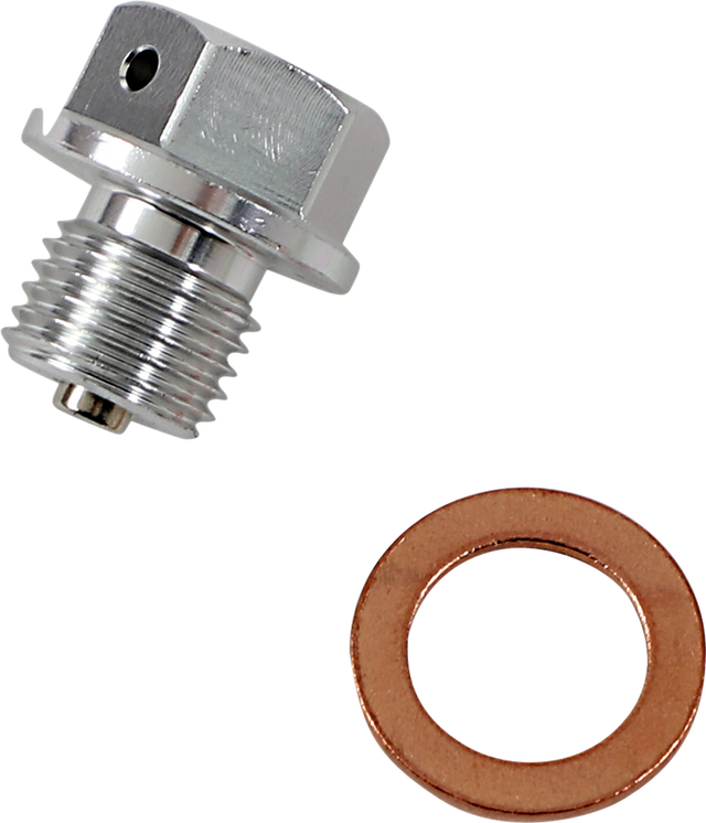 MOOSE OFFROAD Magnetic Drain Plug for Suzuki T14-3081S - Vehicle Fitment: Suzuki models