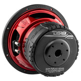 DS18 GEN-XX10.4DHE 10-Inch 500W RMS Dual 4-Ohm DVC High Excursion Subwoofer for Car Audio