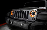 ORACLE Lighting 0718 Jeep Wrangler JK Oculus 7in Switchback Bi-LED Projector Headlights