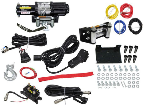 WINCH 5,000 LBS WIRE TYPE, STEEL WIRE