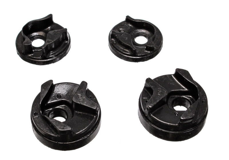 Energy Suspension 7.1112G Black Polyurethane Motor Mount Insert Set for Nissan Sentra (2002-2005) - Improved Performance and Durability