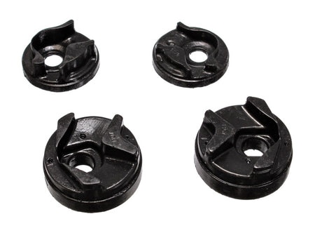 Energy Suspension 7.1112G Black Polyurethane Motor Mount Insert Set for Nissan Sentra (2002-2005) - Improved Performance and Durability