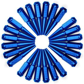 12 x 1.25mm Extended Spike Lug Nuts (60 Degree Taper Seat)