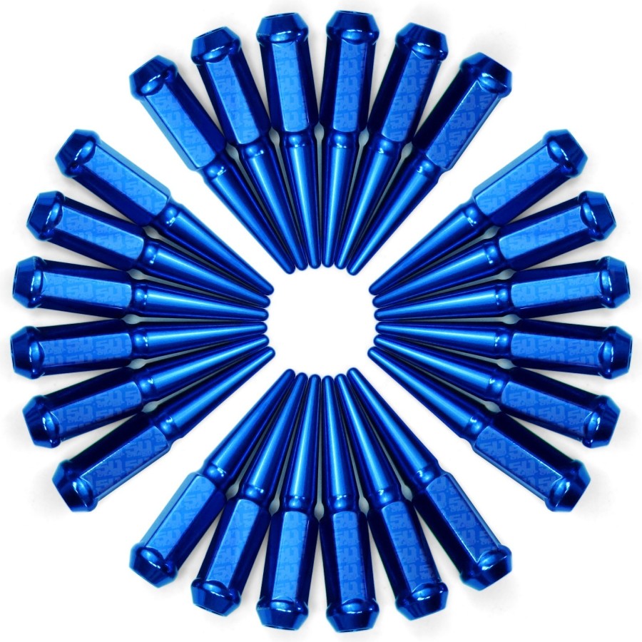 12 x 1.25mm Extended Spike Lug Nuts (60 Degree Taper Seat)