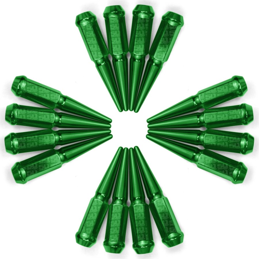 12 x 1.25mm Extended Spike Lug Nuts (60 Degree Taper Seat)