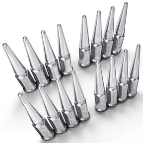 12 x 1.25mm Extended Spike Lug Nuts (60 Degree Taper Seat)