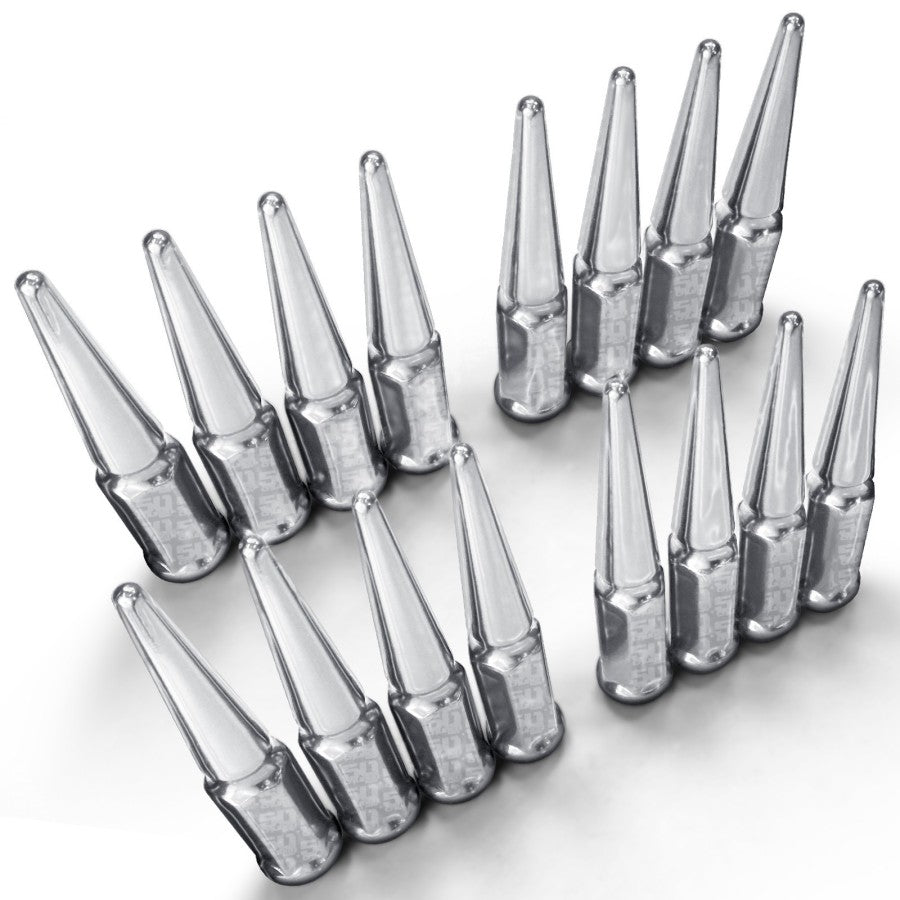 12 x 1.25mm Extended Spike Lug Nuts (60 Degree Taper Seat)