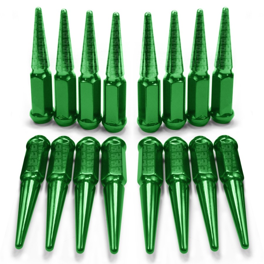 12 x 1.25mm Extended Spike Lug Nuts (60 Degree Taper Seat)