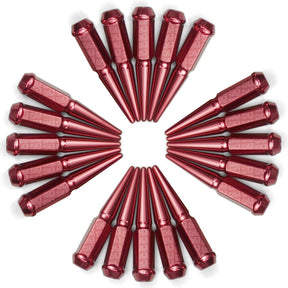 12 x 1.25mm Extended Spike Lug Nuts (60 Degree Taper Seat)