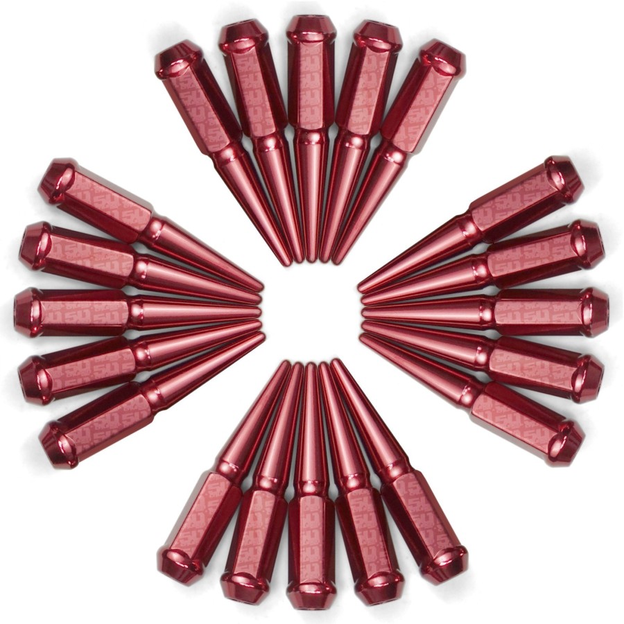 12 x 1.25mm Extended Spike Lug Nuts (60 Degree Taper Seat)