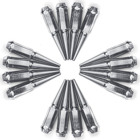 12 x 1.25mm Extended Spike Lug Nuts (60 Degree Taper Seat)