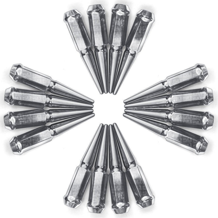 12 x 1.25mm Extended Spike Lug Nuts (60 Degree Taper Seat)