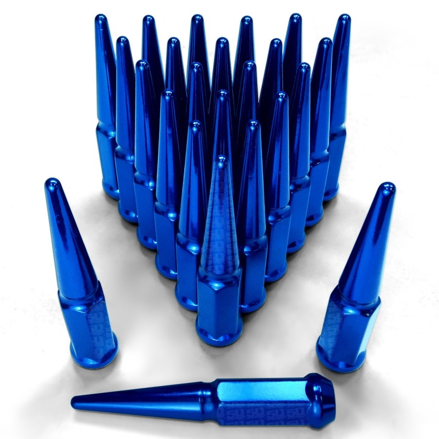 12 x 1.25mm Extended Spike Lug Nuts (60 Degree Taper Seat)