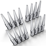 12x1.5mm Extended Spike Lug Nuts - 60 Degree Taper Seat