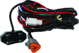 DragonFire Racing Hi-Intensity Driving Light Harness with Single Light Configuration - Part 522028