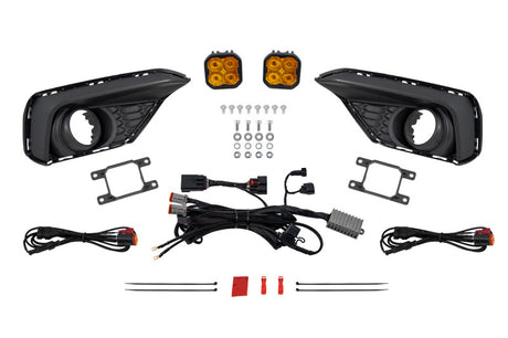 Diode Dynamics 2030 Ford Mustang EcoBoost SS3 Add-On Fog Lamp Kit Yellow Max